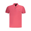 Tricou polo pentru bărbați din bumbac roșu Napapijri