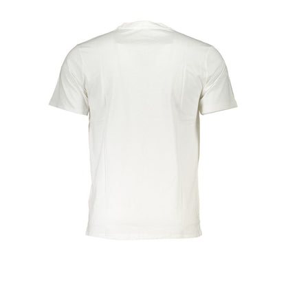Tricou Cavalli Class din bumbac alb