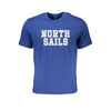 Tricou North Sails albastru din bumbac