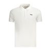 Fila Hvid Bomuld Herre Poloshirt