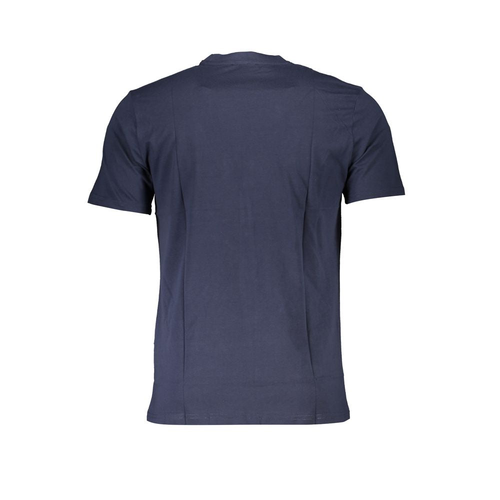 Tricou Cavalli Class din bumbac albastru