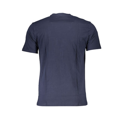Tricou Cavalli Class din bumbac albastru