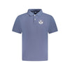 Tricou polo North Sails albastru din bumbac pentru bărbați