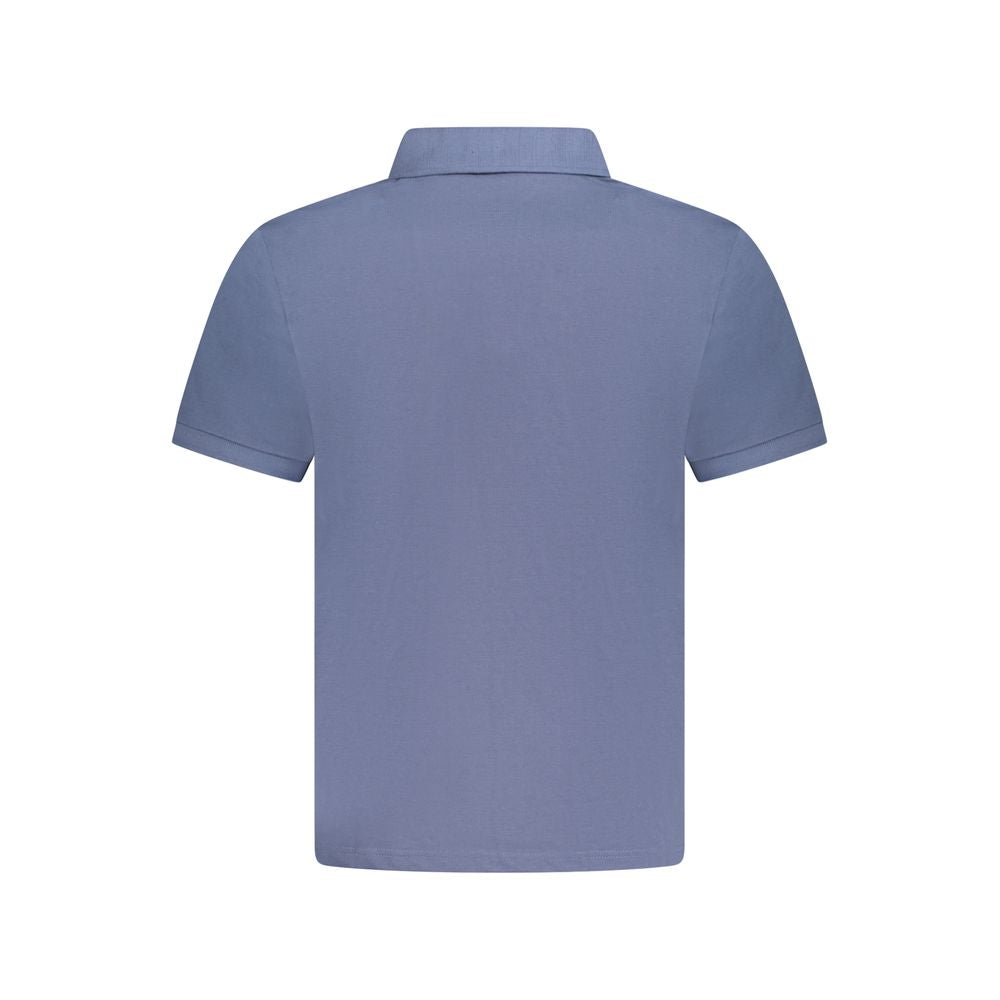 Tricou polo North Sails albastru din bumbac pentru bărbați
