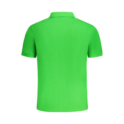 Tricou polo North Sails verde din bumbac pentru bărbați