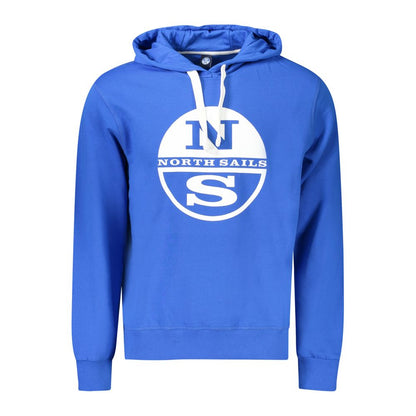 North Sails Blue Cotton Men's Sweater
