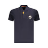 Tricou polo pentru bărbați din bumbac albastru Napapijri