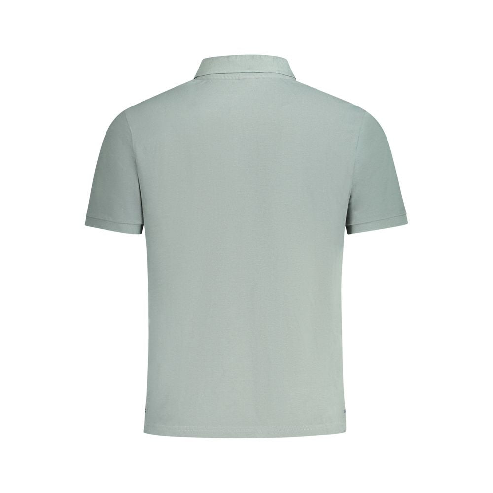 Tricou polo North Sails verde din bumbac pentru bărbați