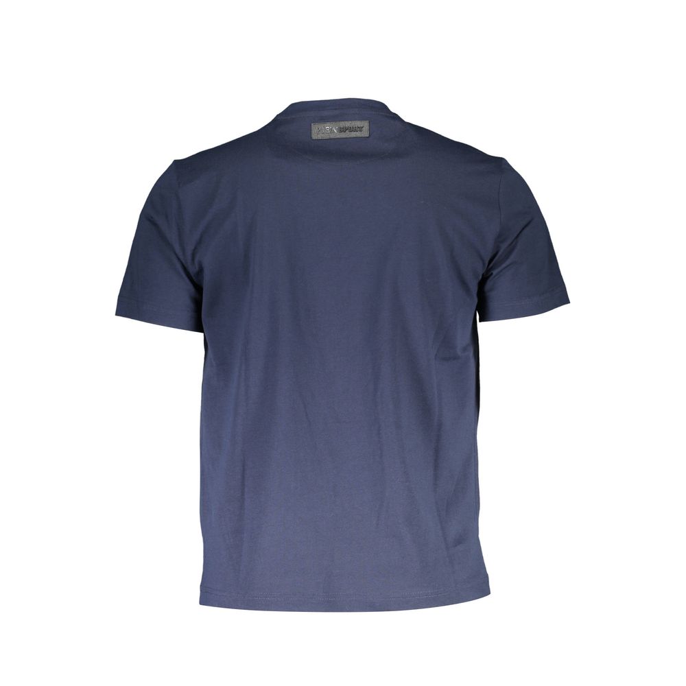 Plein Sport Blue Cotton T-Shirt