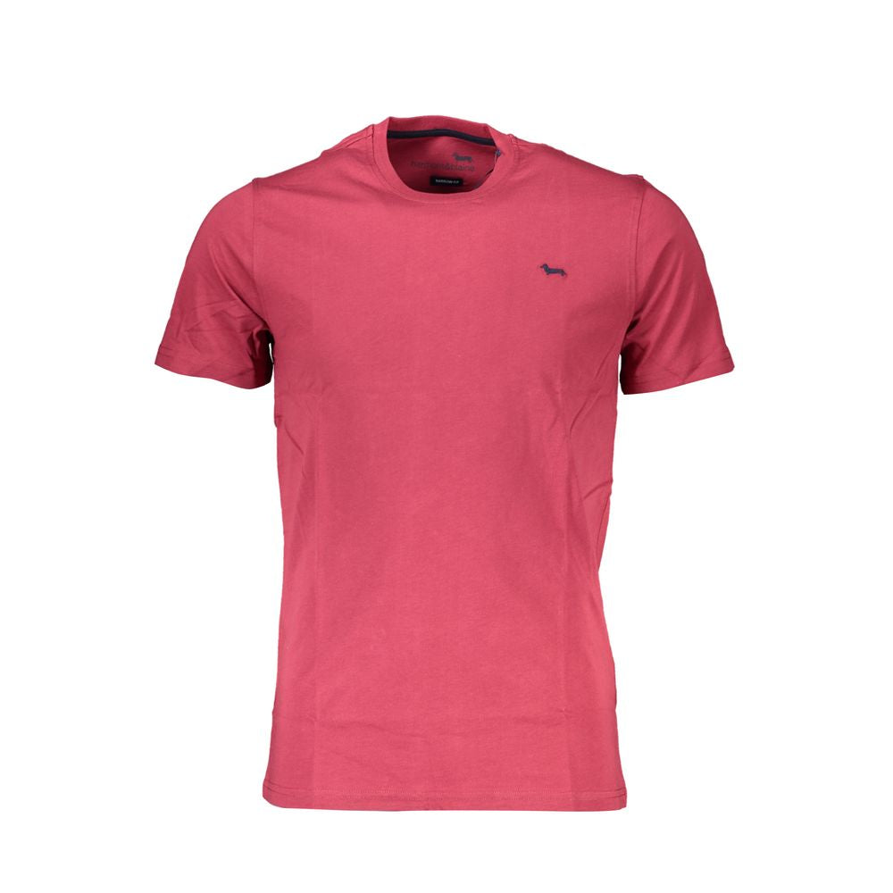 Tricou roșu din bumbac Harmont &amp; Blaine