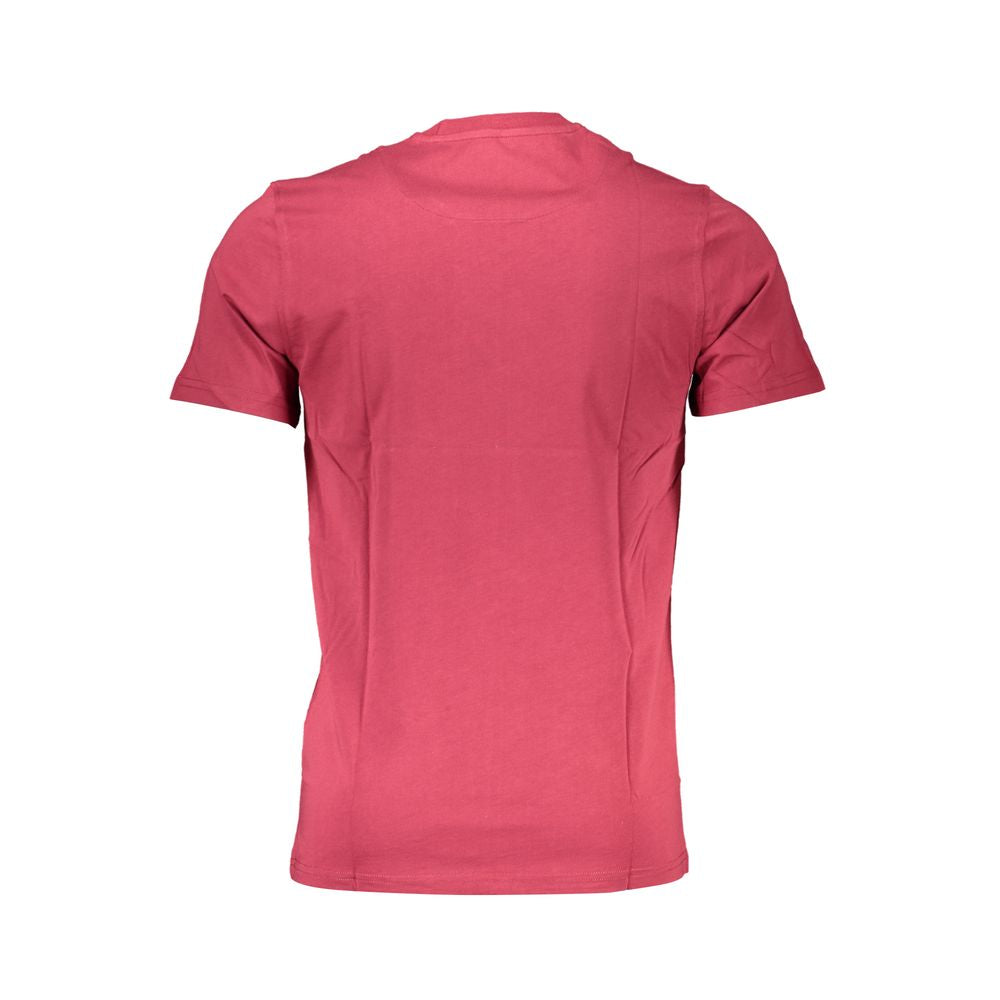 Tricou roșu din bumbac Harmont &amp; Blaine