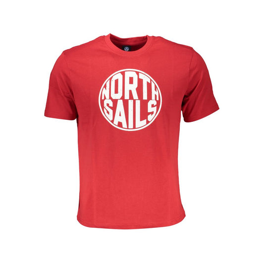 Tricou North Sails roșu din bumbac
