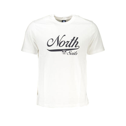 Tricou North Sails alb din bumbac