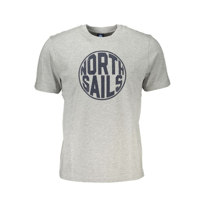 Tricou North Sails maro din bumbac pentru bărbați