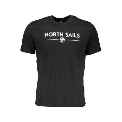 Tricou North Sails negru din bumbac