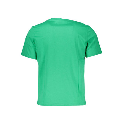 Tricou North Sails verde din bumbac