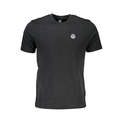 Tricou North Sails negru din bumbac