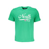 Tricou North Sails verde din bumbac