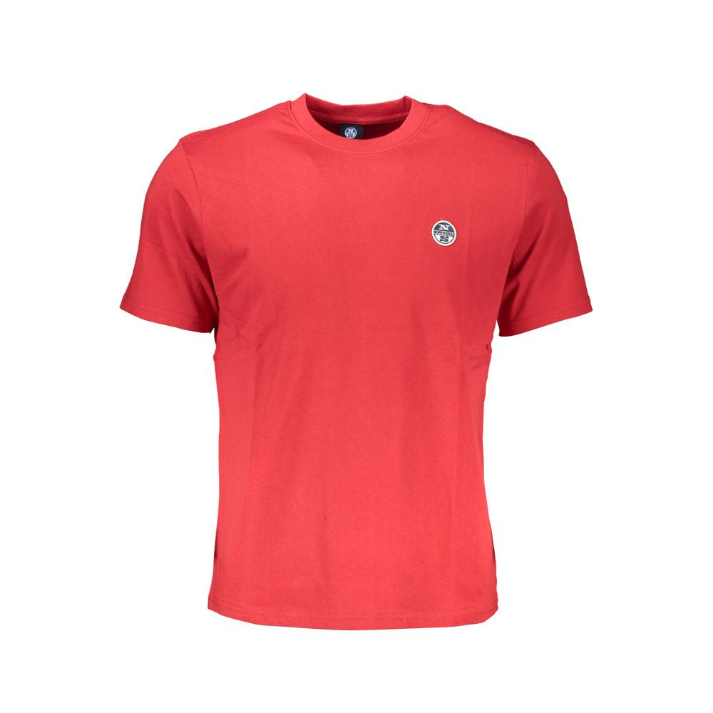 Tricou North Sails roșu din bumbac