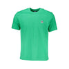 Tricou North Sails verde din bumbac