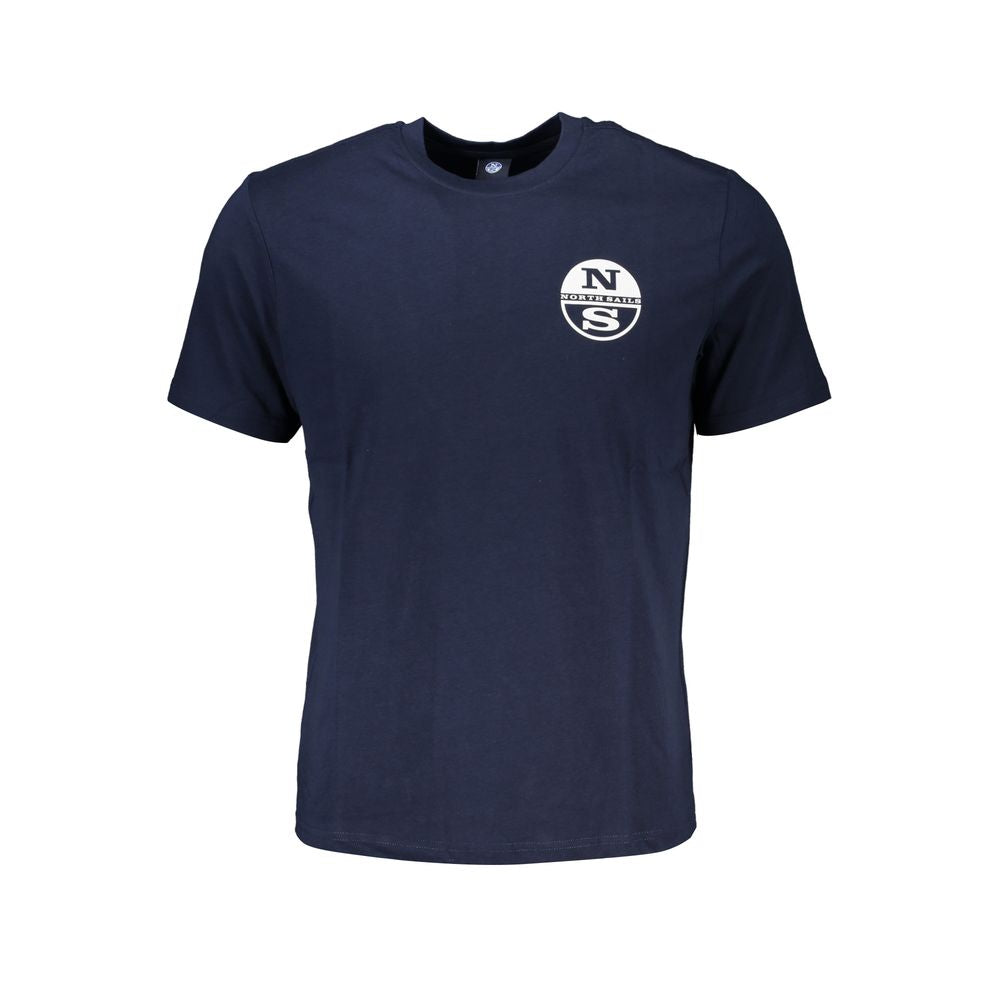 Tricou North Sails albastru din bumbac