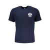 Tricou North Sails albastru din bumbac