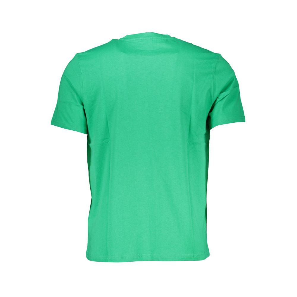 Tricou North Sails verde din bumbac