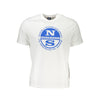 Tricou North Sails alb din bumbac