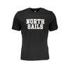 Tricou North Sails negru din bumbac