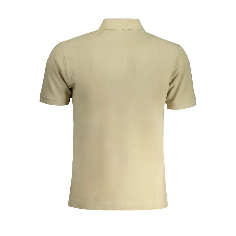 Tricou polo din bumbac bej La Martina