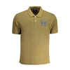 Tricou polo din bumbac verde La Martina