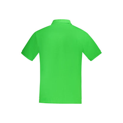 Tricou polo North Sails verde din bumbac pentru bărbați