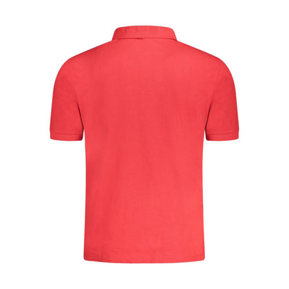Tricou polo North Sails roșu din bumbac pentru bărbați