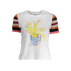 Desigual White Cotton Women T-Shirt