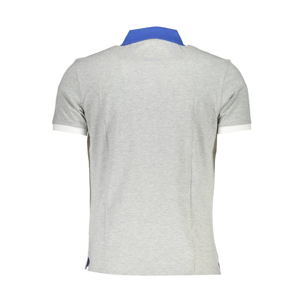 Tricou polo pentru bărbați La Martina, maro, din bumbac