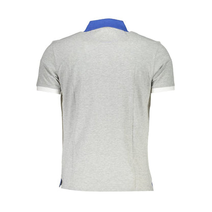 Tricou polo pentru bărbați La Martina, maro, din bumbac