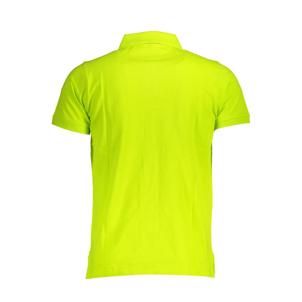 Tricou polo bărbătesc din bumbac galben, Norvegia 1963