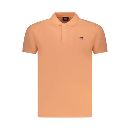 Tricou polo roz din bumbac pentru bărbați, Norway 1963