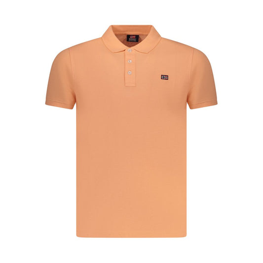 Tricou polo roz din bumbac pentru bărbați, Norway 1963