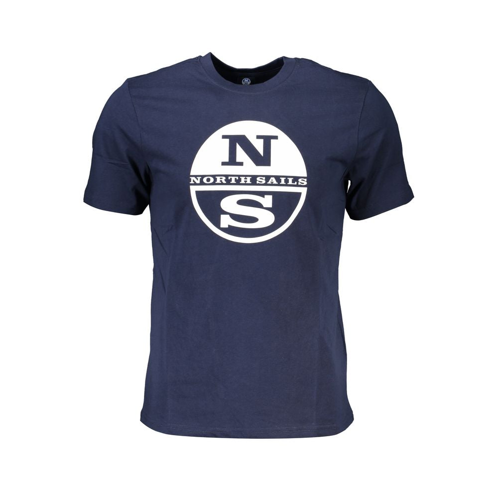 Tricou North Sails albastru din bumbac