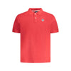 Tricou polo North Sails roșu din bumbac pentru bărbați