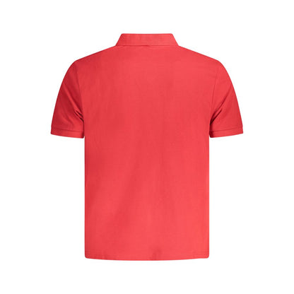Tricou polo North Sails roșu din bumbac pentru bărbați