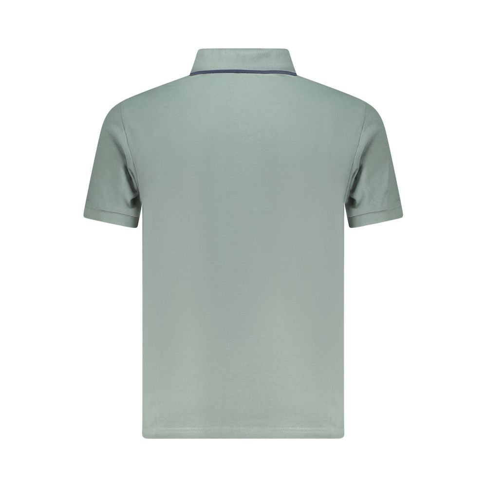 Tricou polo North Sails verde din bumbac pentru bărbați