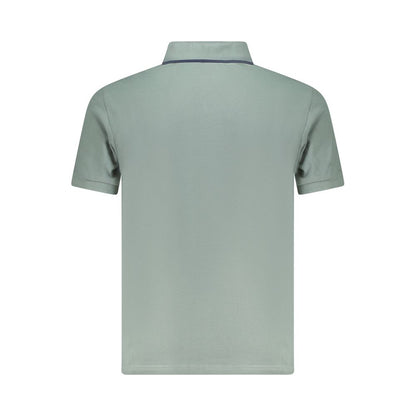 Tricou polo North Sails verde din bumbac pentru bărbați