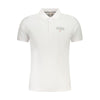 Tricou polo alb din bumbac Accademia Militare