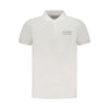 Tricou polo alb din bumbac Accademia Militare