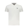Tricou polo alb din bumbac Accademia Militare