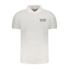 Tricou polo alb din bumbac Accademia Militare