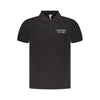 Tricou polo negru din bumbac Accademia Militare