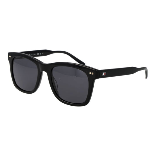 Ochelari de soare Tommy Hilfiger negri pentru bărbați